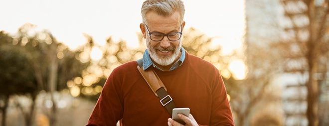 Single-Männer in den Fünfzigern